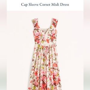 Abercrombie and fitch floral dress with pockets